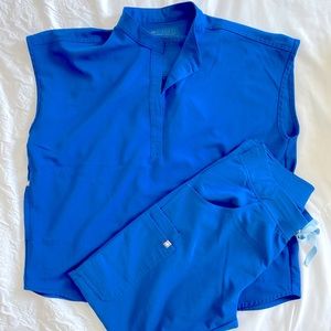 rafaela top and kade bottom in royal blue